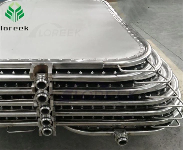 pressure leaf filter filtering plate show